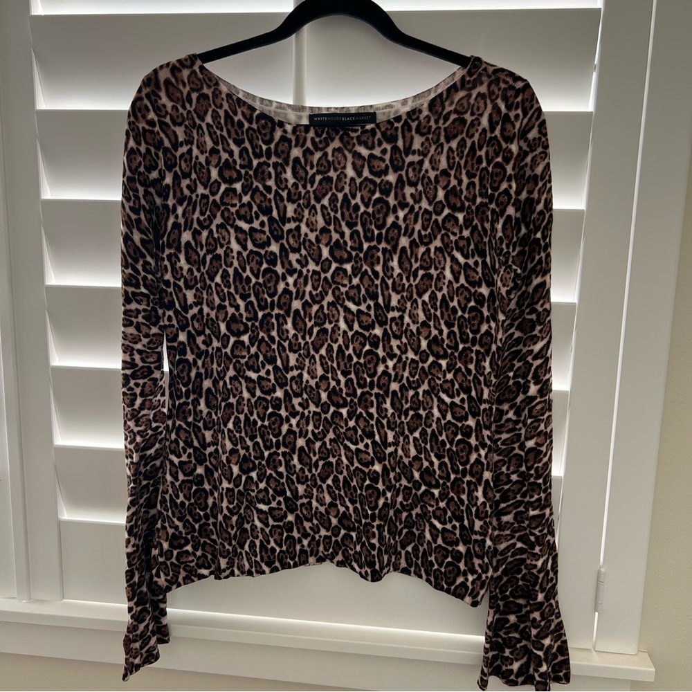 Leopard print sweater